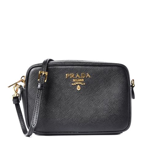 prada saffiano lux crossbody bag black|prada bag saffiano sale.